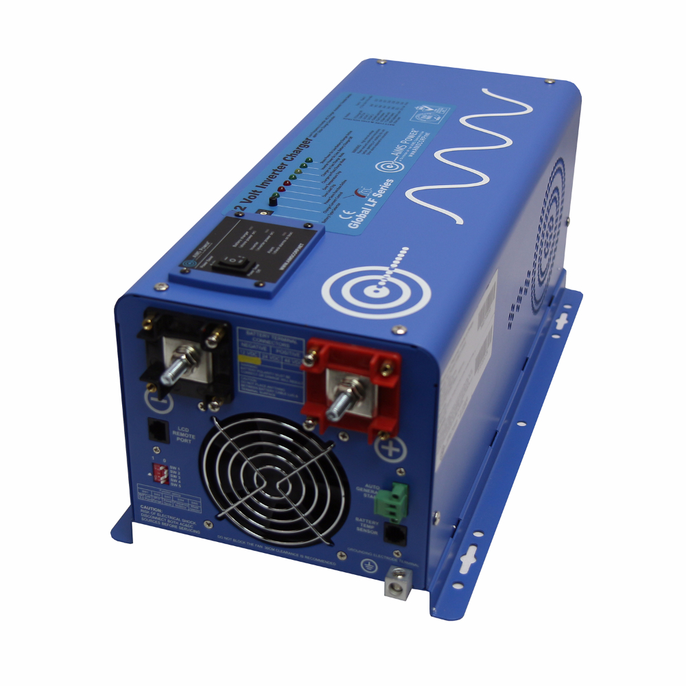 3000 Watt Pure Sine Inverter Charger 12V