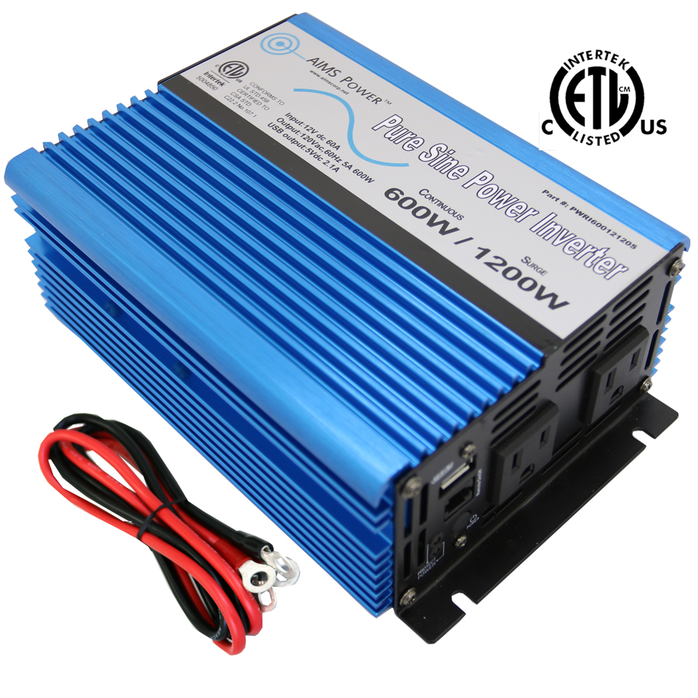 5000 Watt Power Inverter 12Vdc to 240Vac 60Hz - AimsPower